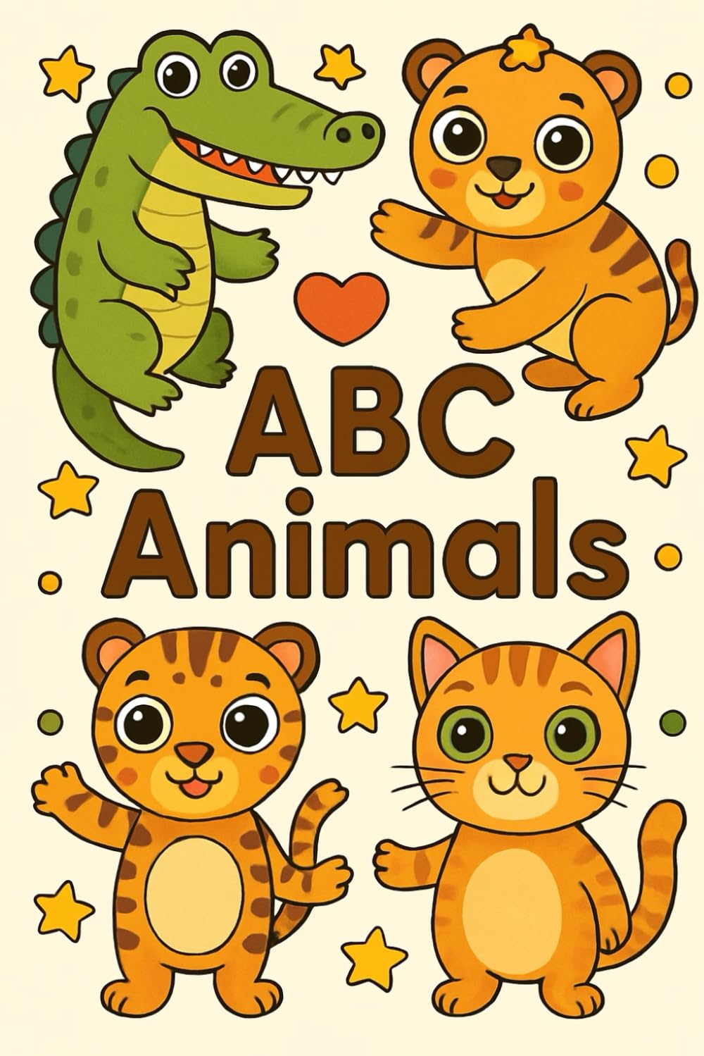My Animal ABC Coloring Book: Color and Learn from A to Z – The Creative Alphabet Coloring Book to Boost Motor Skills, Letter Recognition, and Focus