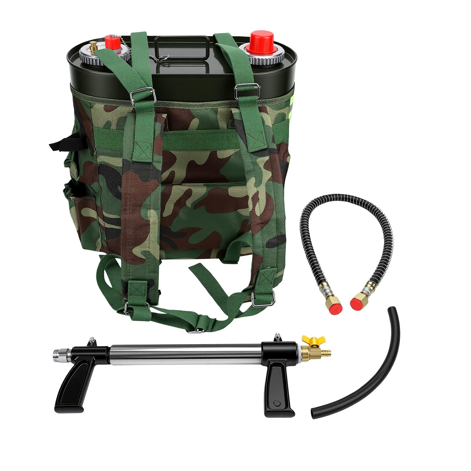 Generic Bote de Aceite Extintor Portátil de 20 Litros con Manguera para Rescate Forestal y Mantenimiento de Equipos Pequeños