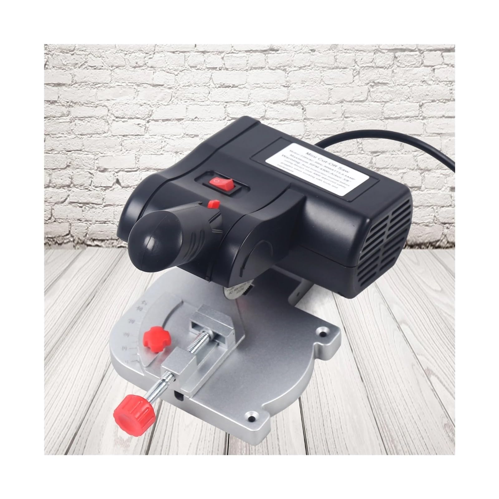 Sierra de mesa portátil Mini Sierra Ingletadora De Banco For Cortar Madera Y Metal, Con Ángulo 45 Grados Accesorio Escritorio, para muebles de bricolaje, carpintería