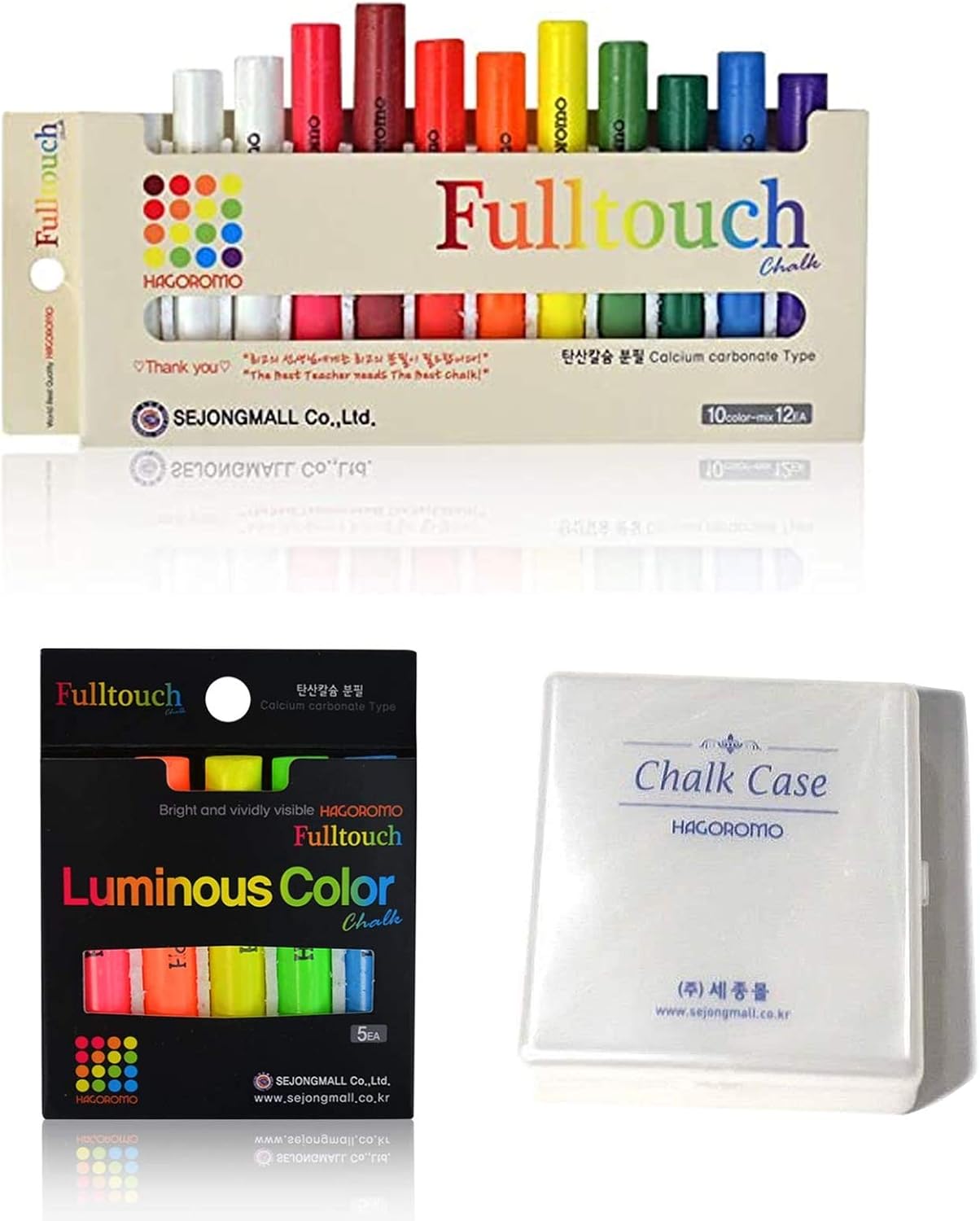 Hagoromo Fulltouch 10Color Mix Chalk 12pcs + HAGOROMO