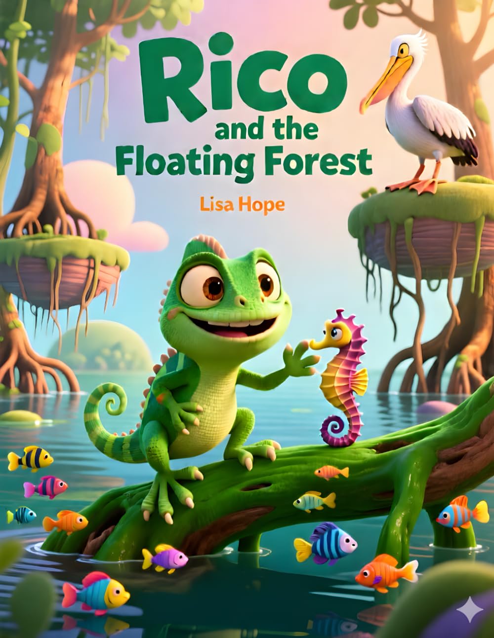 Rico and the Floating Forest: An Adventure Through Bonaire’s Mangrove Magic (Rico the Iguana Caribbean Adventure Series)