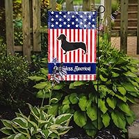 Vista 236 de Caroline's Treasures BB4243GF Bandera de jardín con texto en inglés «Merry Christmas» con texto en inglés «Merry Christmas», bandera decorativa