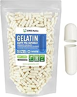 Vista 14 de XPRS Nutra Cápsulas vacías de tamaño 0 – 1000 cápsulas vacías de gelatina – Pastillas de relleno de cápsulas de bricolaje – Cápsulas de gel
