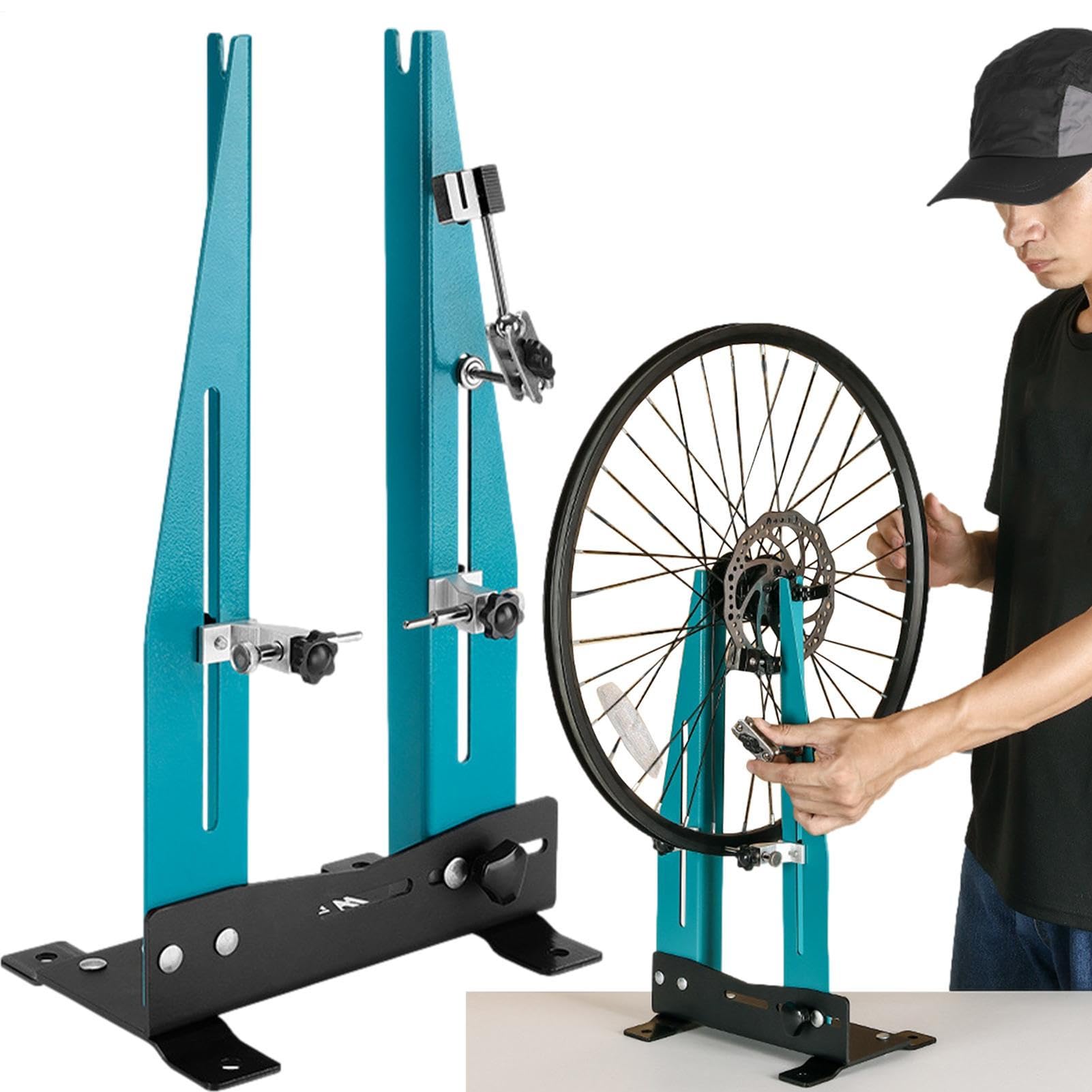 Cavalletto per bicicletta, supporto di allineamento, strumento di riparazione regolabile | Apparecchio multifunzione per la manutenzione di mountain bike e bici da strada, accessorio per riparazione