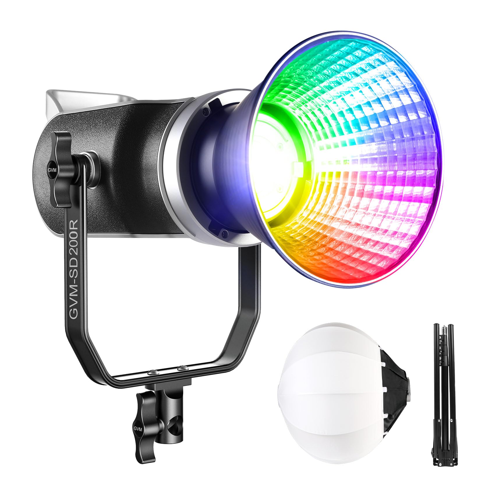Amazon.com : GVM 200W RGB Video Light Kit, Bi-Color LED Studio