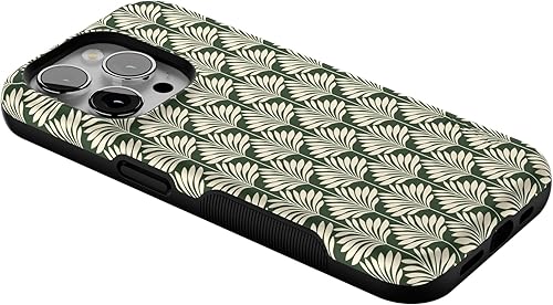 Vista 1033 de Casely Funda para iPhone 15 Pro Jardín Secreto Flores mixtas Funda atrevida Compatible con MagSafe y botón de acción Jardín Secreto Floral
