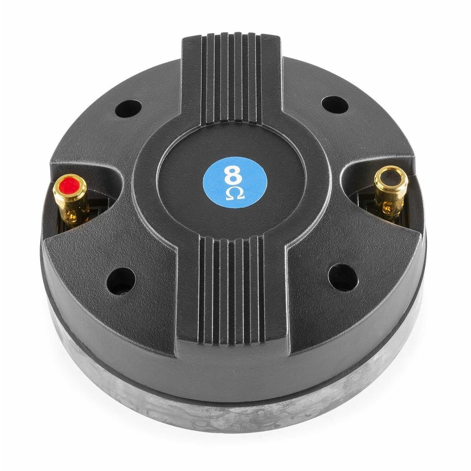 Skytec Moteur à Compression en Titane, 80 Watts, 8 Ohms, Bobine 44mm, Aimant 20 Oz, Connexion Vissée, Sonorisation Professionnelle, Rendement Élevé