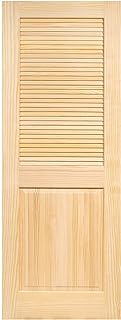 Kimberly Bay Louver Panel Door, Interior Slab Clear (80x18)