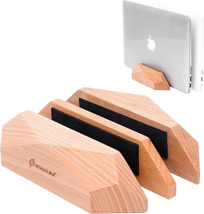 SINORHEMA MacBook Pro Vertical Stand 2 Slots for Computer