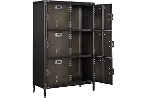 Letaya 6-Door Metal Locker Cabinet