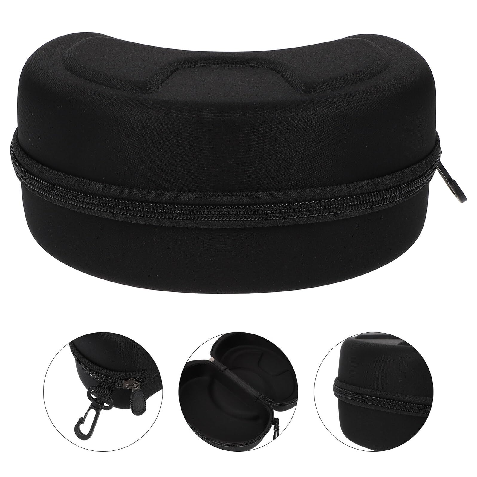 Gatuida 1 Custodia per Occhiali Portatile con Cerniera Astuccio per Sole e Goggles Protezione Design Versatile e Resistente per Viaggi e Quotidianità