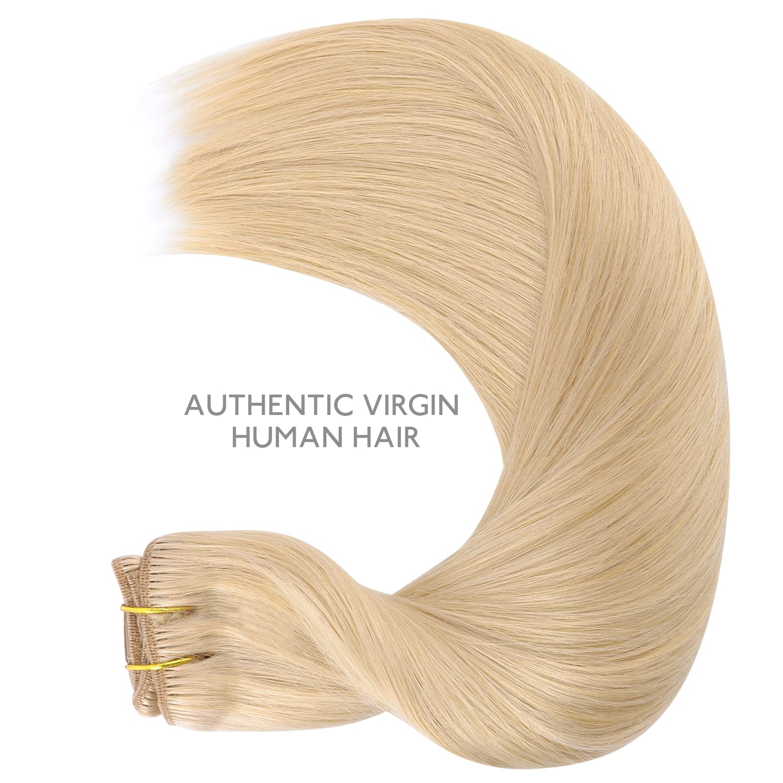 WENNALIFE Clip in Hair Extensions Human Hair 16 Inch 120g 7pcs Dark Brown Hair Extensions Clip in for Women Real Human Hair Double Weft Rallonge Cheveux Humain Extension Real Hair Extensions — view 372