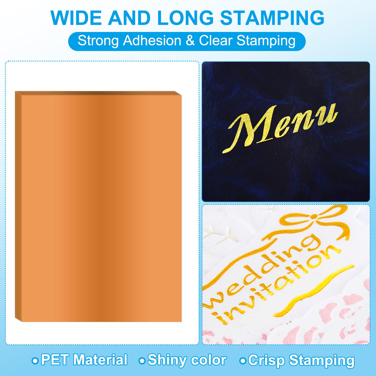 PATIKIL 11.7x8.3 Hot Stamping Foil Paper Sheet - Image 3