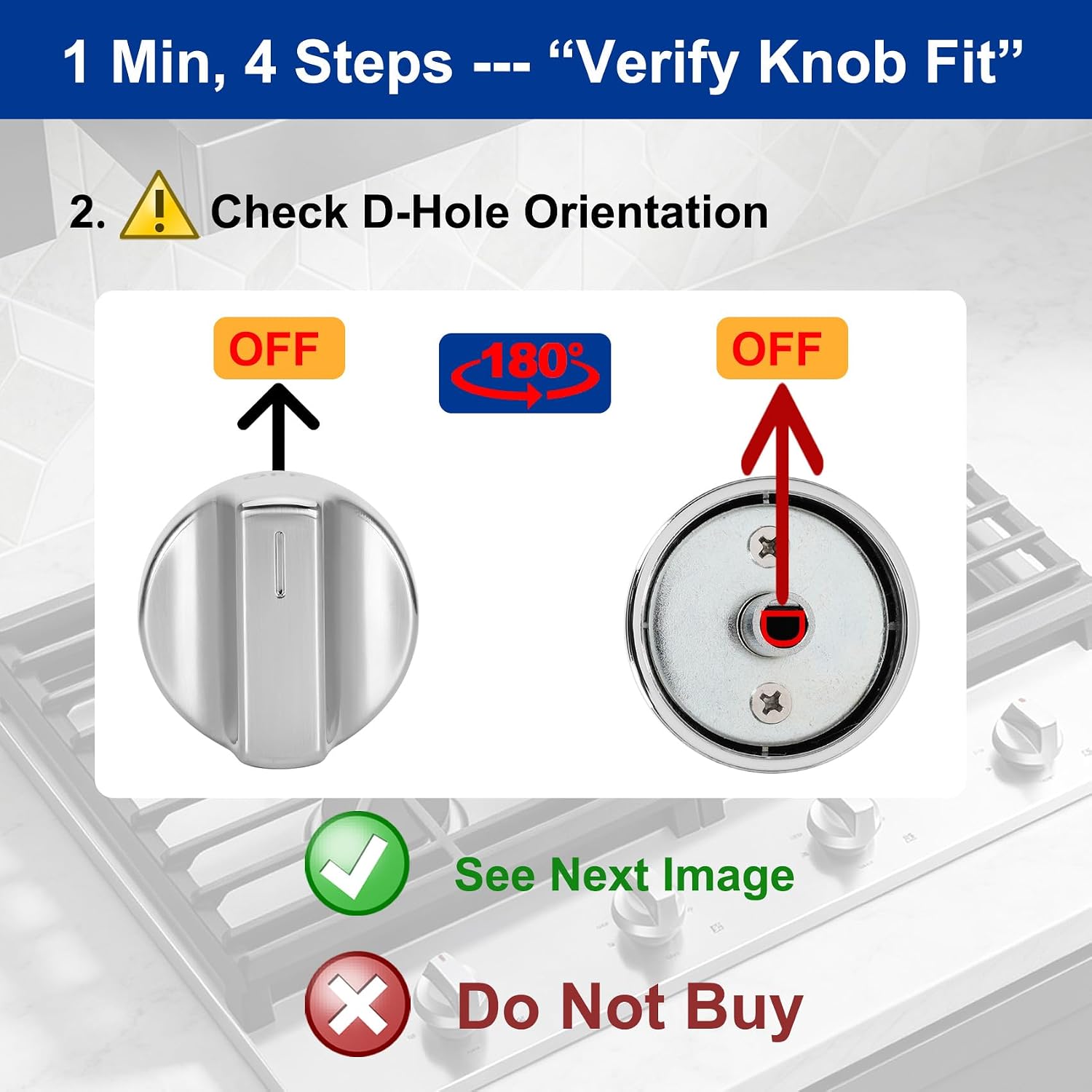 Sieri NA30R5310FS NA36R5310FS Knobs for Samsung Gas Cooktop Knobs