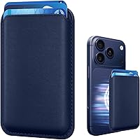 Vista 16 de Cartera de cuero Mag-Safe RFID magnética más resistente para la serie iPhone 17, accesorios Mag-Safe que se adhieren a la serie de iPhone Verde claro