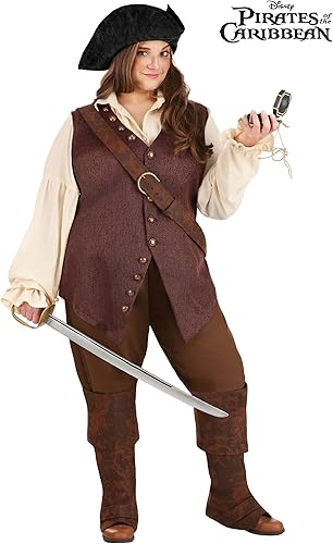 Miniatura 9 de Plus Size Disney Elizabeth Swann Costume for Women