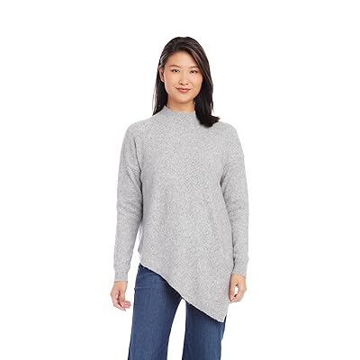 Karen Kane Asymmetric Turtleneck Sweater Women
