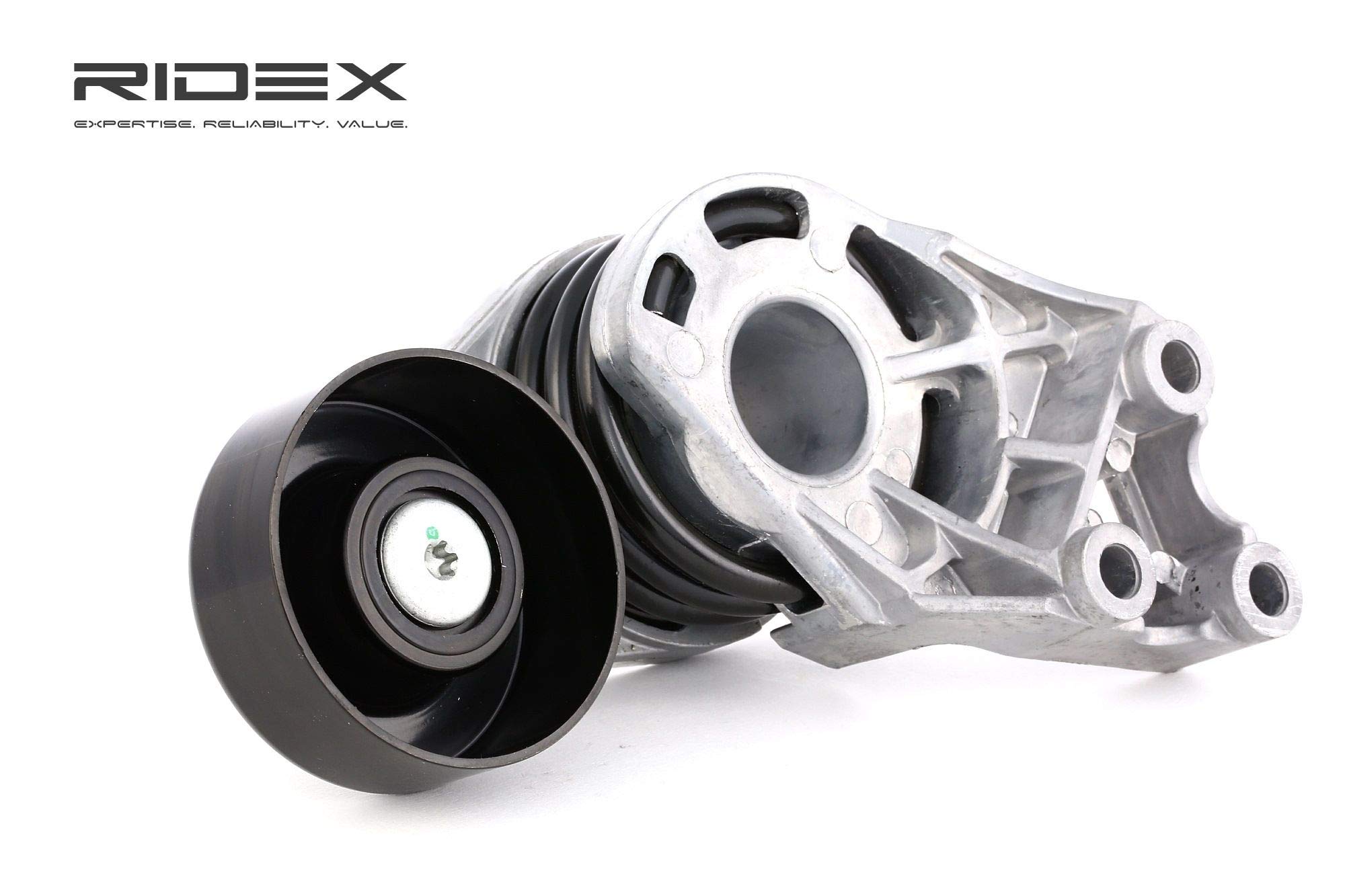 RIDEX 541V0027 Tenditore cinghia servizi senza scanalature Compatibilità con VW POLO 9N