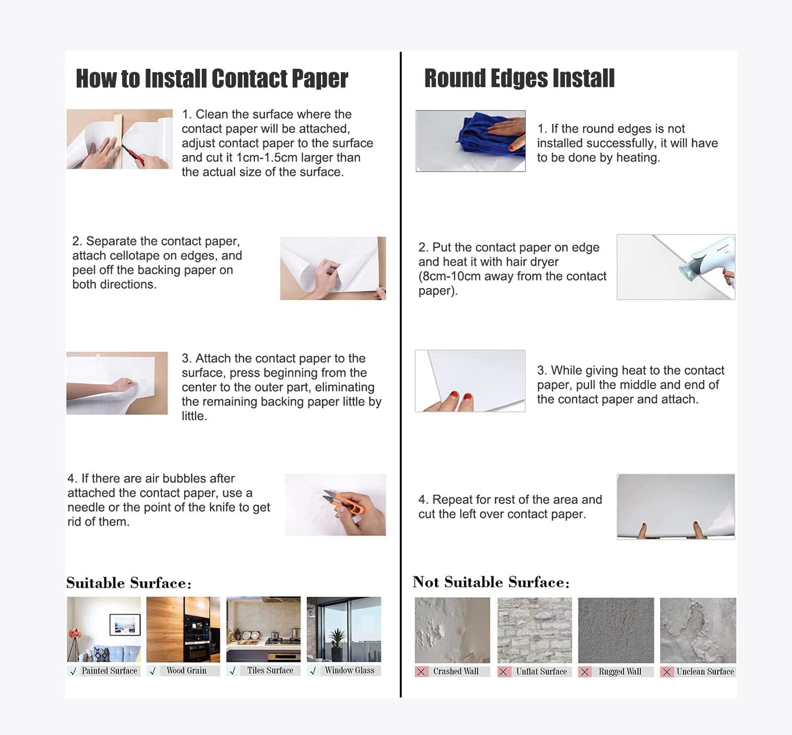 Papel pintado de cocina autoadhesivo para encimeras, impermeable, vinilo para muebles de cocina (color: #10, tamaño: 0,6 x 5 m)