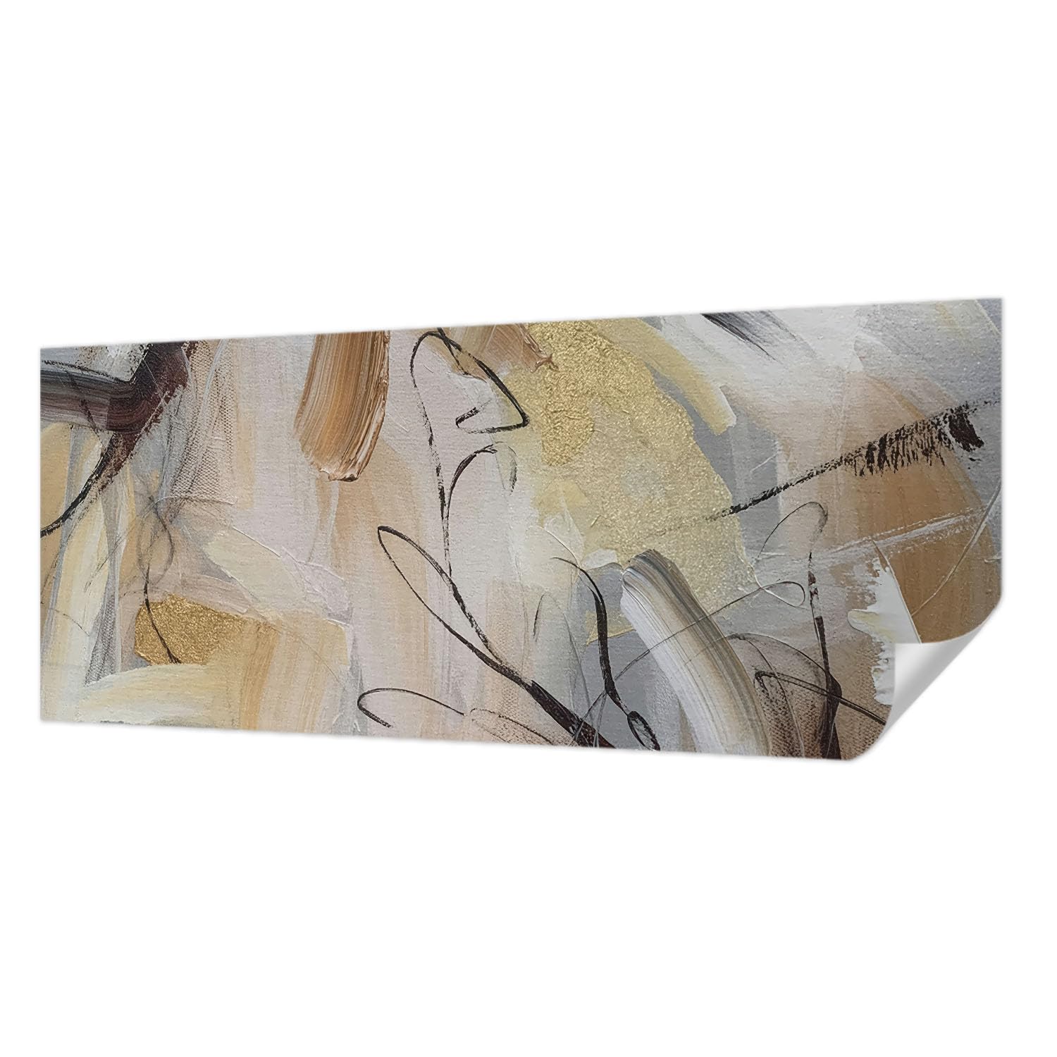 Papier peint panoramique autocollant 250x104 cm de haute qualité pour décoration murale