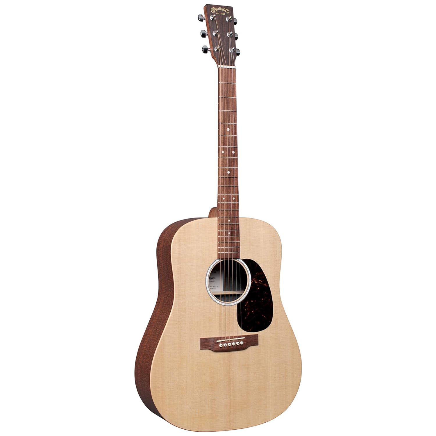 Martin Acoustic Guitar X Series DX2E02 Sit/Mah HPL Amazon.in