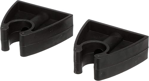 Miniatura 3 de Seachoice Clip organizador de goma, negro, juego de 2, talla única