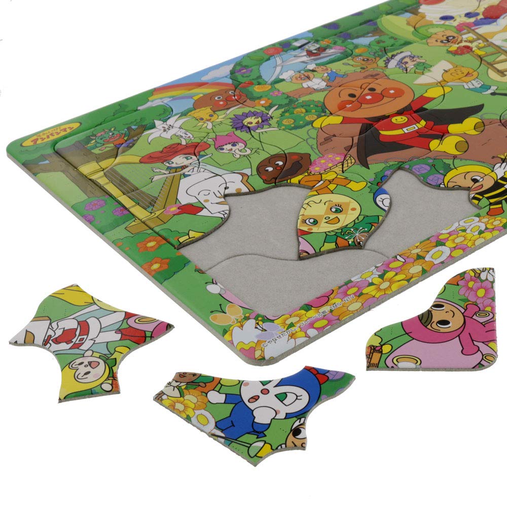 ブルー✈︎ 　【未開封】アンパンマンジグソーパズル原画シリーズ手のひら太陽に 激レア新品 アンパンマン原画シリーズ ジグソーパズルてのひらを