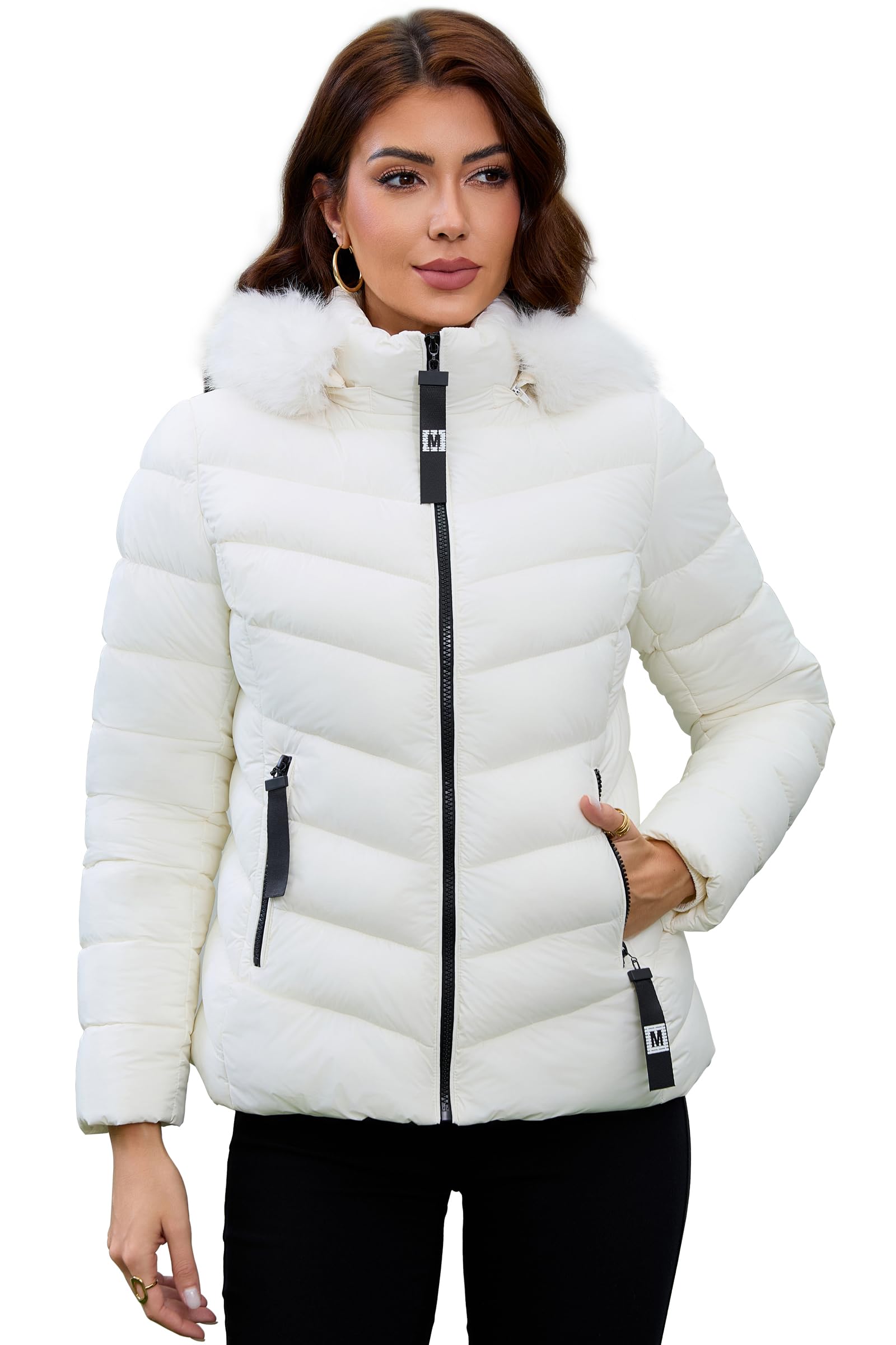MODERN BUBBLE Womens Winter Coats