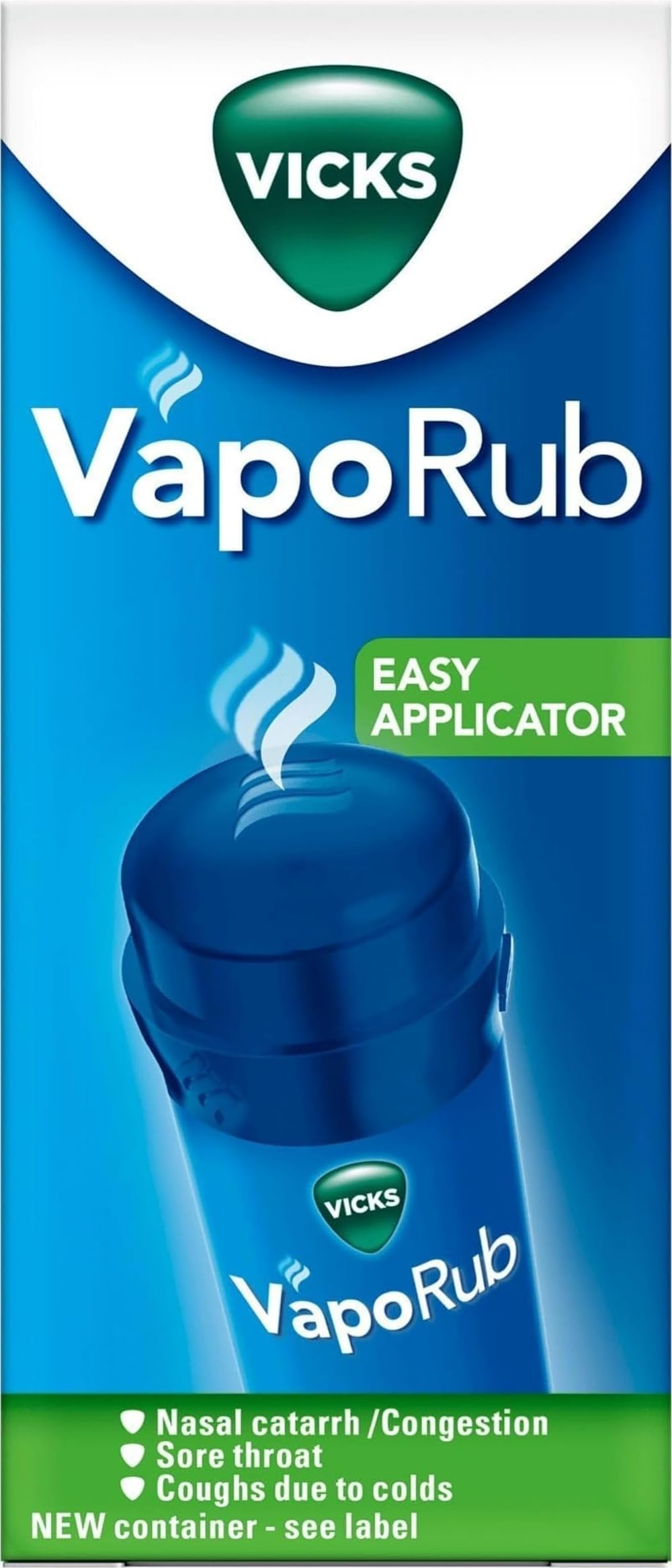 Vicks VapoRub's with Easy Application, Twist and Apply On Chest for 4 Cold Symptom Relief