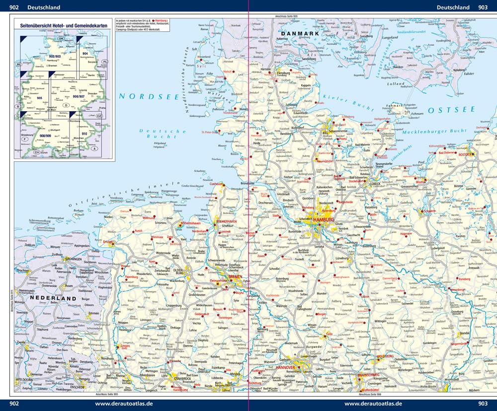 ADAC Der Große Autoatlas 2026/2027 Deutschland und seine Nachbarregionen 1:300.000: Straßenatlas mit Europa 1:750.000 (ADAC Atlas)