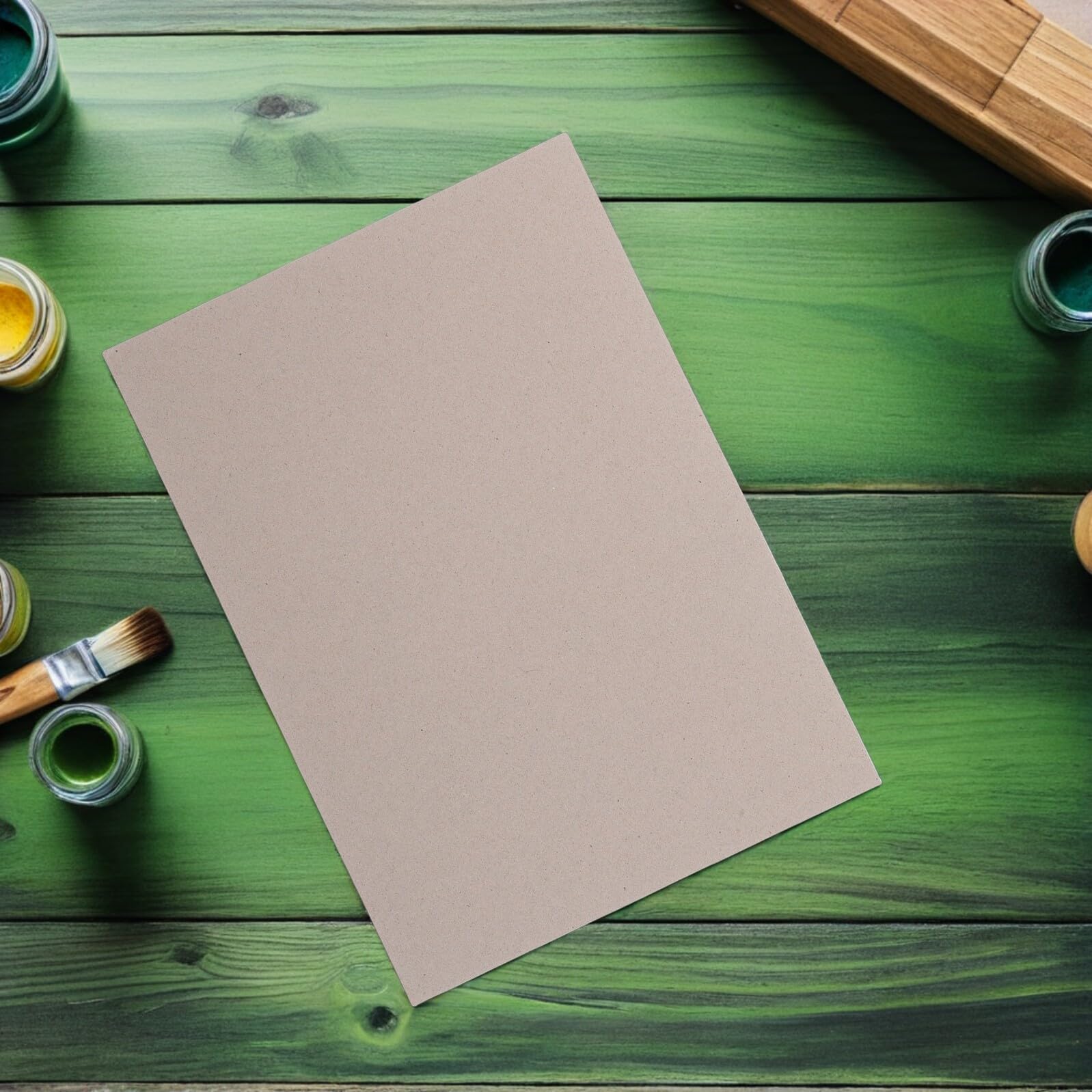 HEALSOPTHY 20 Pezzi Cartoncino Grigio Spesso per Rilegatura Libri e Scrapbooking Supporto Resistente per Progetti Te e Copertine Artigianali