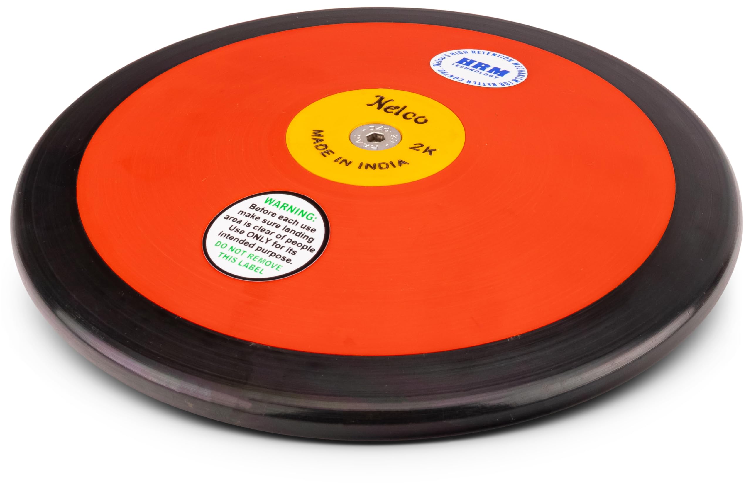 HAEST Nelco Disque de compétition Lo Spin - 0,75 kg - 1,00 kg - 1,50 kg - 1,75 kg - 2,00 kg - IAAF