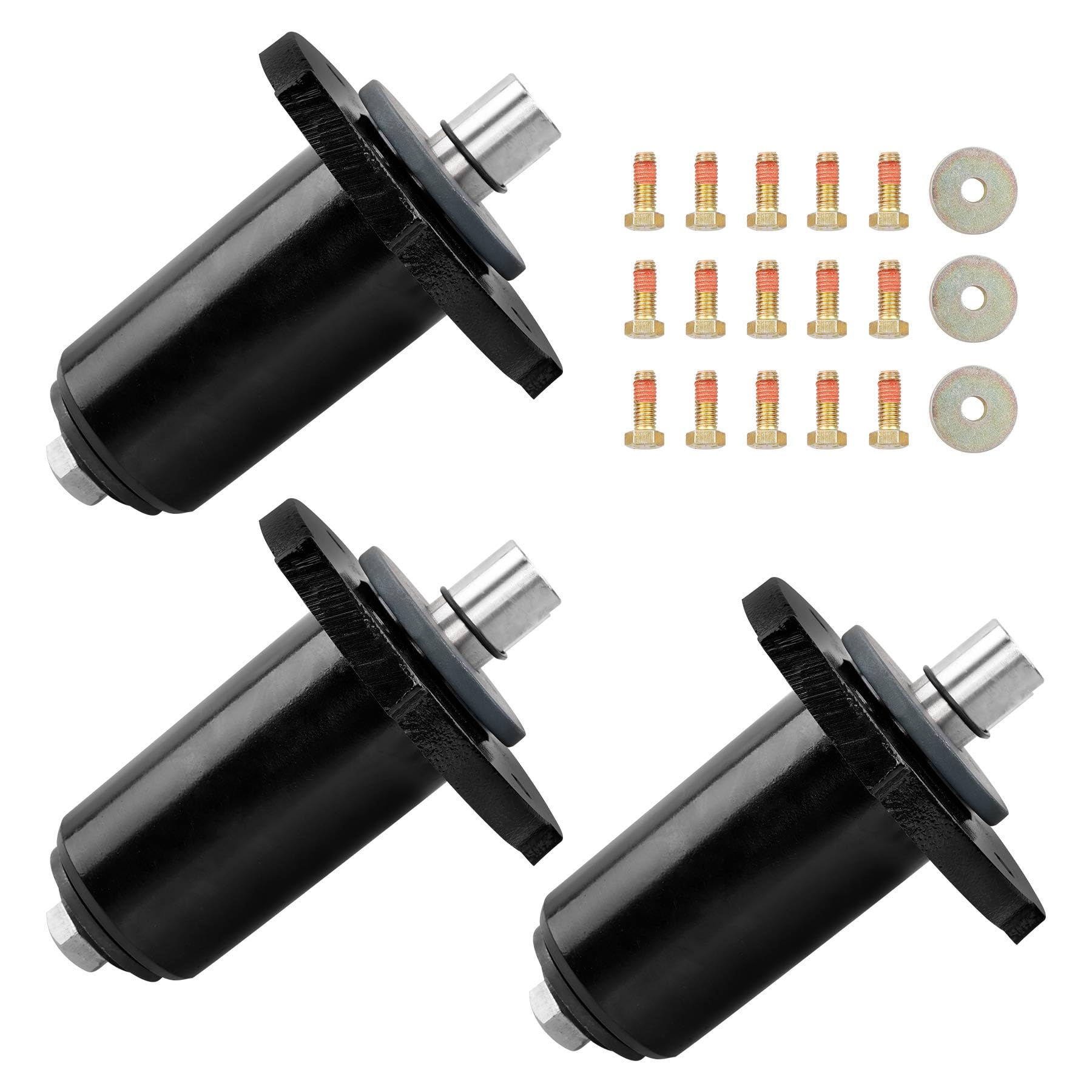 ATRACYPART Paquete de 3 husillos de cubierta de cortacésped 59202600 compatibles con Ariens Gravely Pro Master Stance Turn reemplaza # 59215400 59225700 69219700