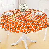 Vista 54 de Smiry - Mantel rectangular de vinilo impermeable con reverso de franela, lavable, a prueba de derrames, para mesa rectangular, comedor, campamento