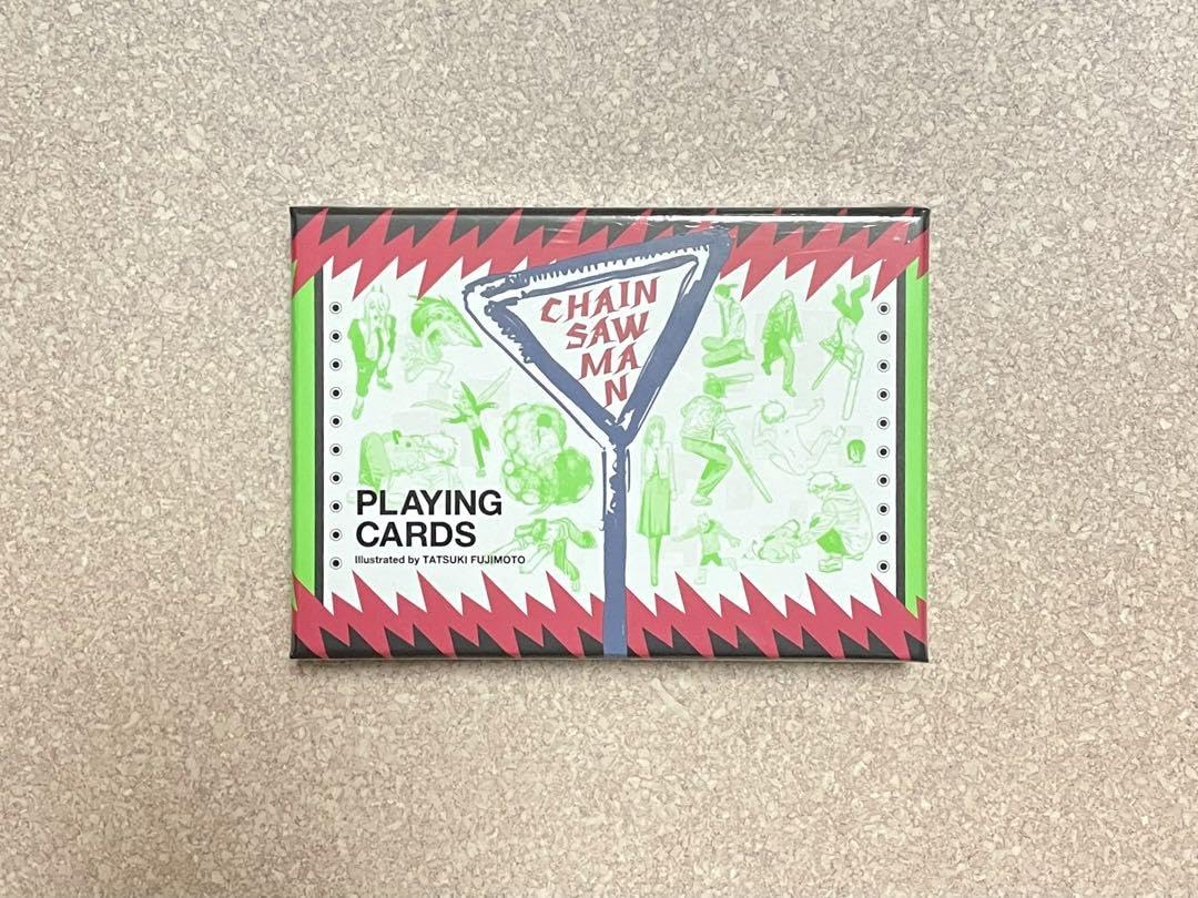 チェンソーマン　箔押しトランプ　デンジ　ジョーカー　② チェンソーマン 箔押しトランプ デンジ ジョーカー チェンソーマン