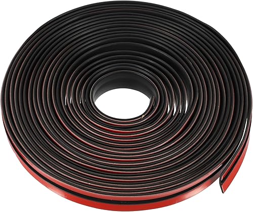 Tira de sellado para parabrisas de automóvil, 0.748 in x 23.0 ft, tira universal para automóvil, camión, forma de T, a prueba de fugas, sellado de disponible en Yaxa Peru
