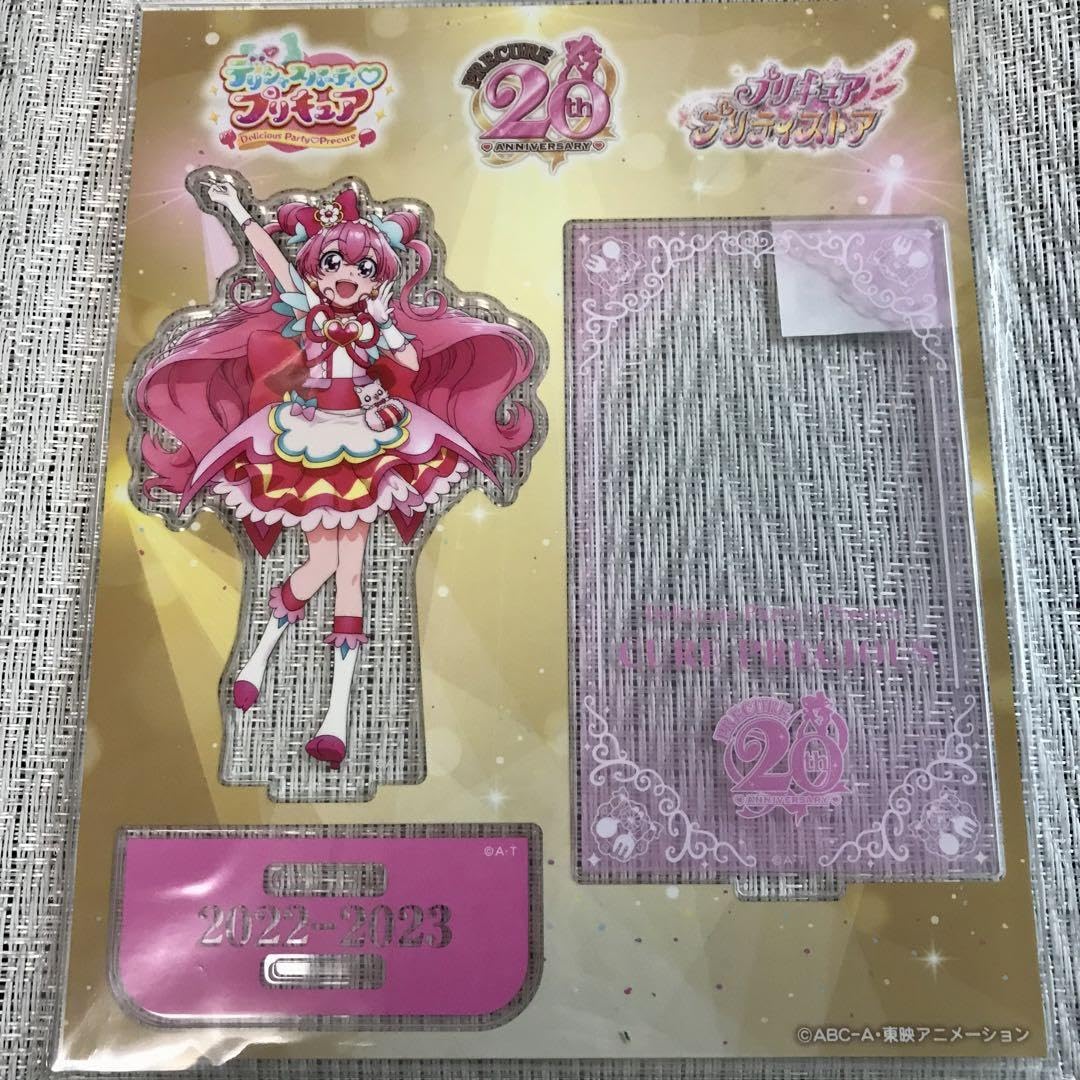 プリキュア20周年　全プリキュア展　ドレス　アクリルスタンド デリシャスパーティ 全プリキュア展 アクリルスタンド キュアプレシャス デリシャス