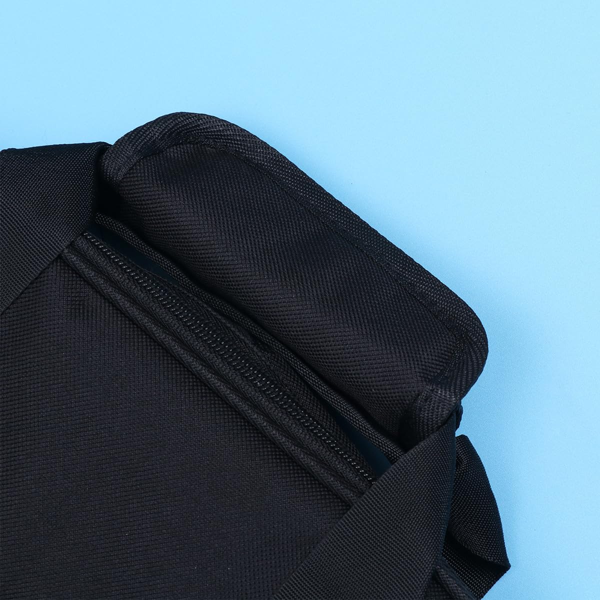 Beaupretty Mochila para Baquetas de Batería Negra, Resistente y Gruesa, Capacidad para 12 Pares de Baquetas de Madera de Arce Tamaño 5a, Bolsa Portátil Adecuado para Accesorios de Percusión