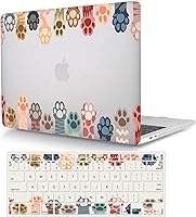 Vista 1 de Bandless ACJYX Laptop Case Compatible with MacBook Air 13 inches Retina wTouch ID (202020192018 Release) & Keyboard Plastic Hard Shell - Cat paw