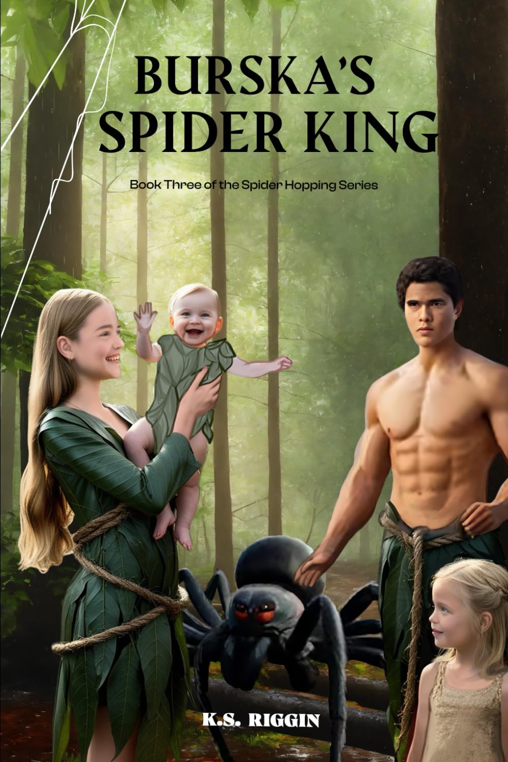 Burska’s Spider King: Book 3 of the Spider Hopping Series