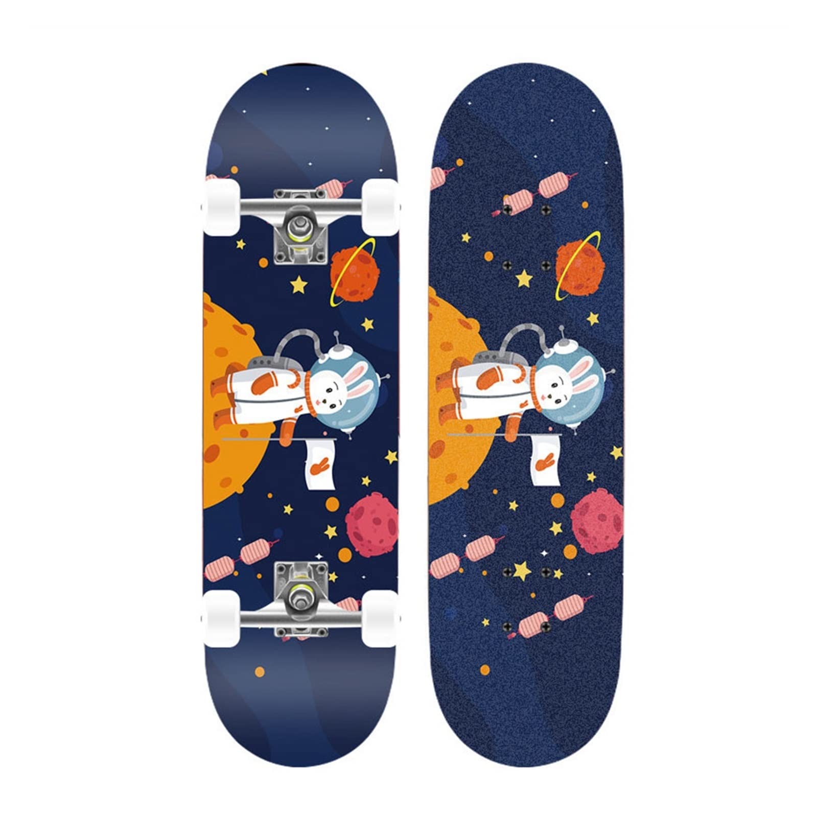 31 Inch Pro Skateboard Complete 7 Layers of Maple Skateboards for Girls Boys Teens Adults Skateboards for Kids