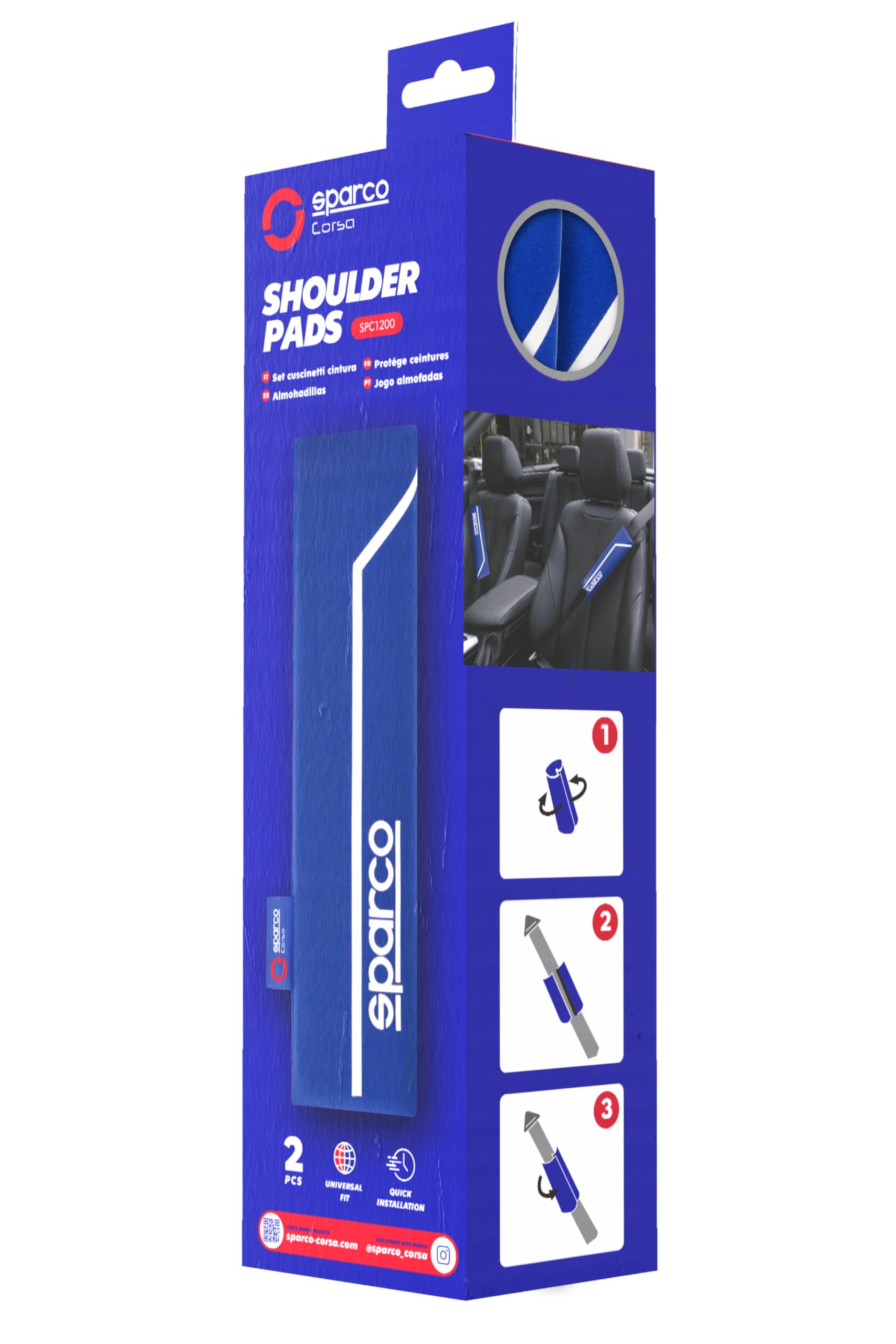 SPARCO Pad Blue Line S