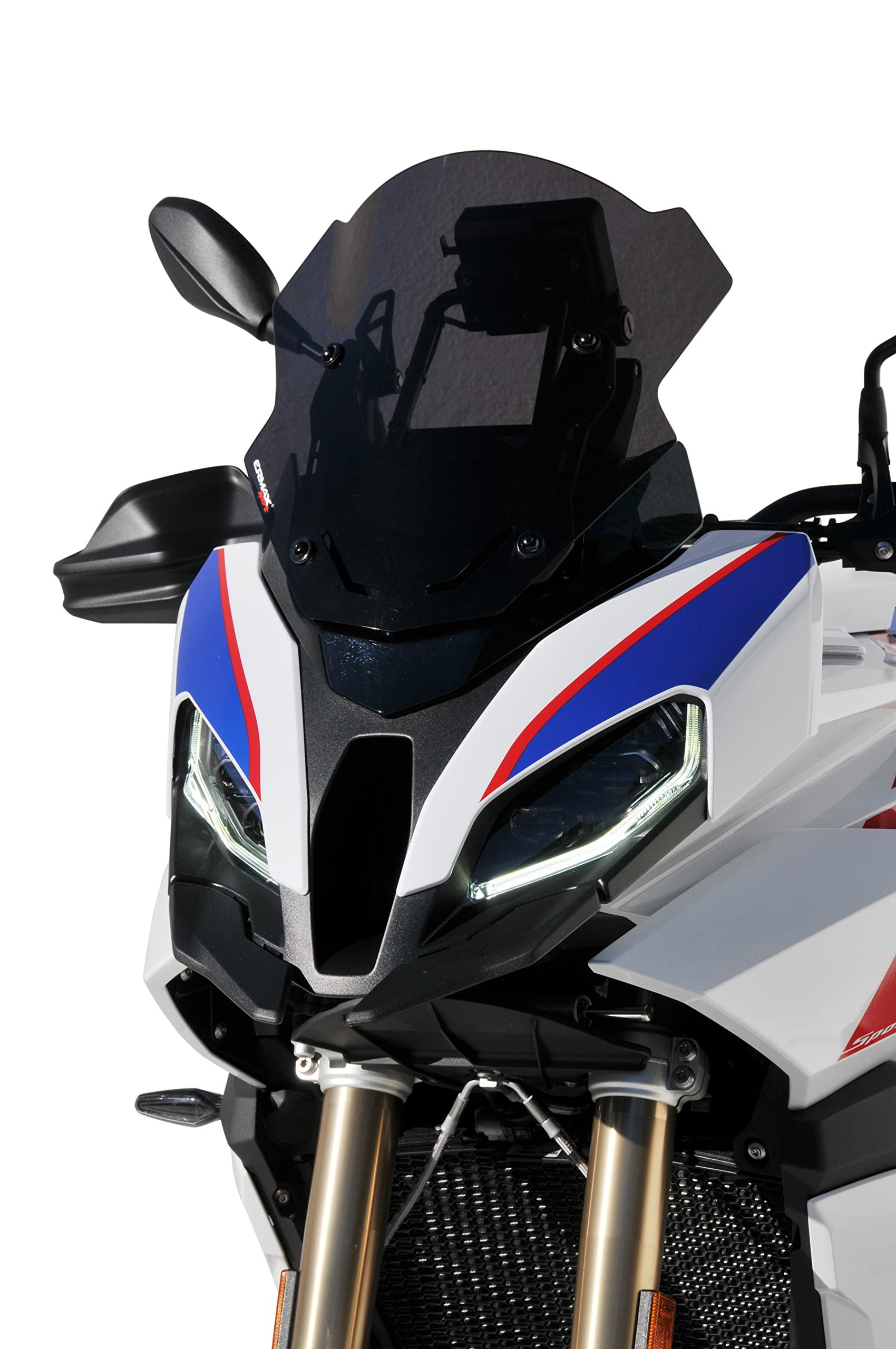 4moto Cupolino sport (36cm) compatibile con s 1000 XR 2020-2023 Nero Scuro prodotto da Ermax