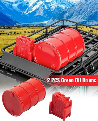 Miniatura 6 de 124 118 RC Crawler Accesorios para 118 TRX4M 124 Axial SCX24 (12 piezas naranja)