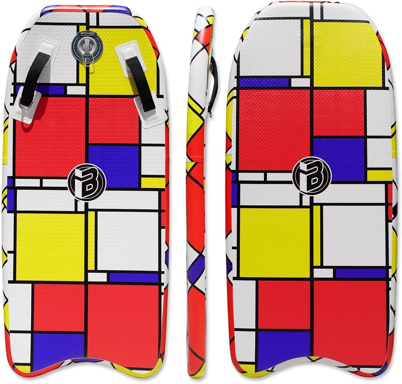 Tragbares aufblasbares Bodyboard, 106,7 cm, mit SUP-Technologie, solide und stabile Plattform und Auftrieb für Erwachsene oder Teenager