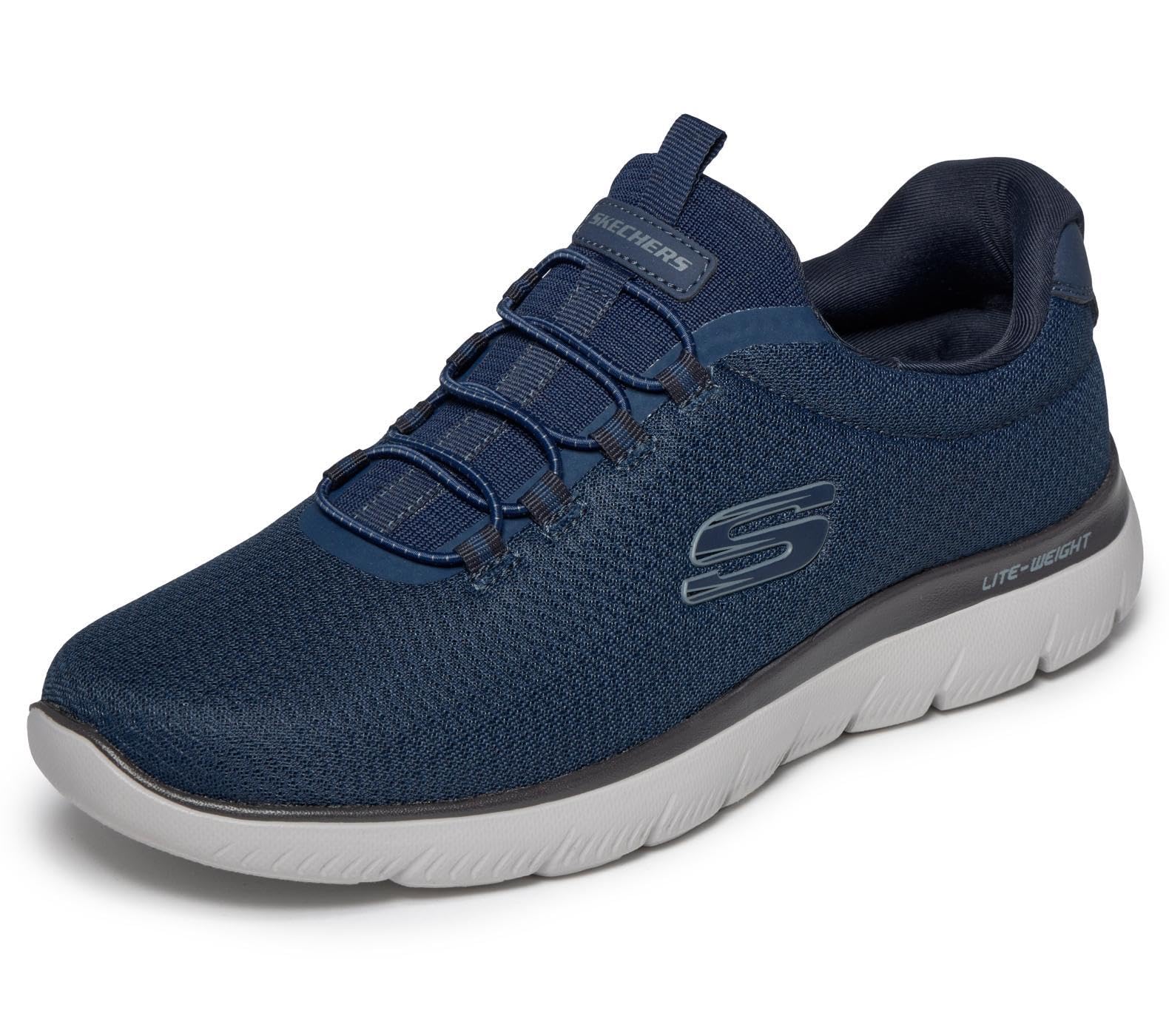 Skechers Herren Summits 233049 Turnschuhe, Navy, 41 EU