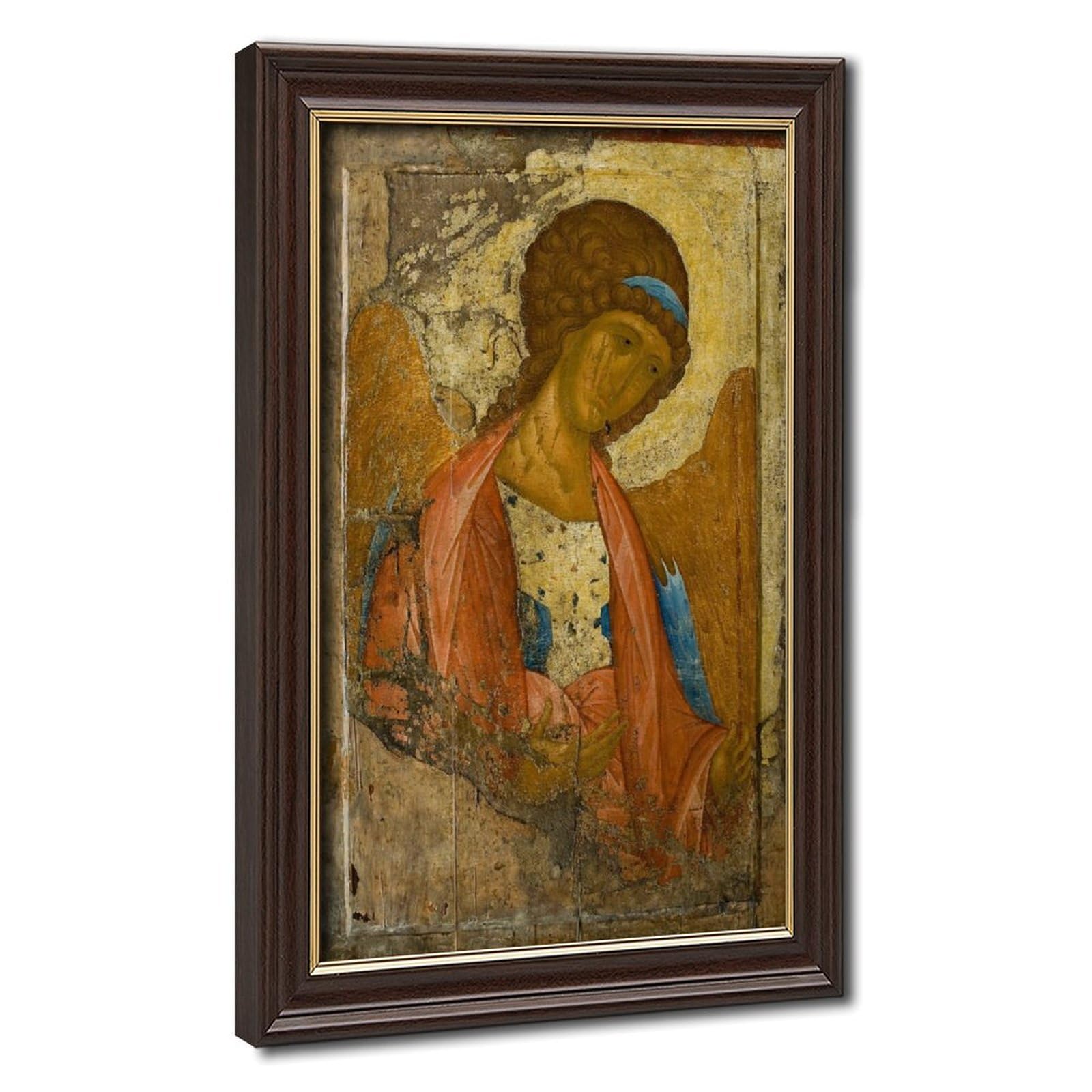 WCYB Archangel Michael Andrei Rublev Posters Prints Canvas Deco Paintings Wall Art Hangable Frame 8" L X 12" W