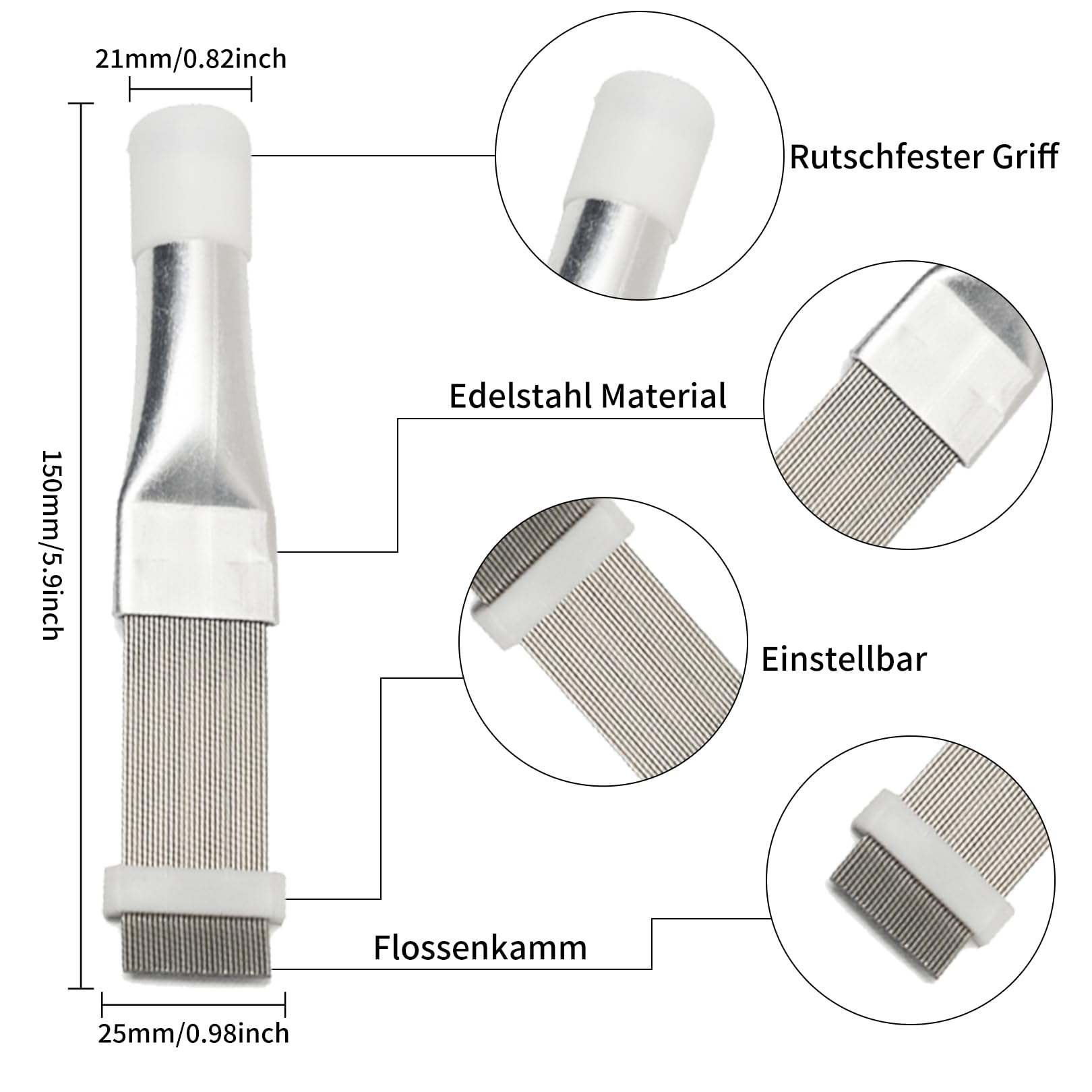 Kit Pulizia 4 Pezzi Per Asciugatrici E Condizionatori - Spazzola Filtro, Pettine Lamellare E Pennello - Foto 12
