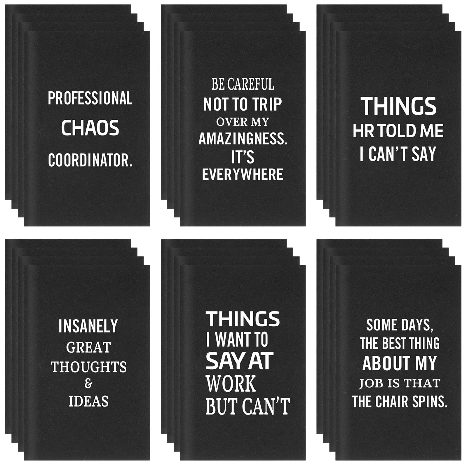 Yeaqee 24 Pad Christmas Employee Gifts Funny Notepads with Sarcastic Sayings Fun Notebooks for Coworker Fun Novelty Humor Note Pad for Office Adult