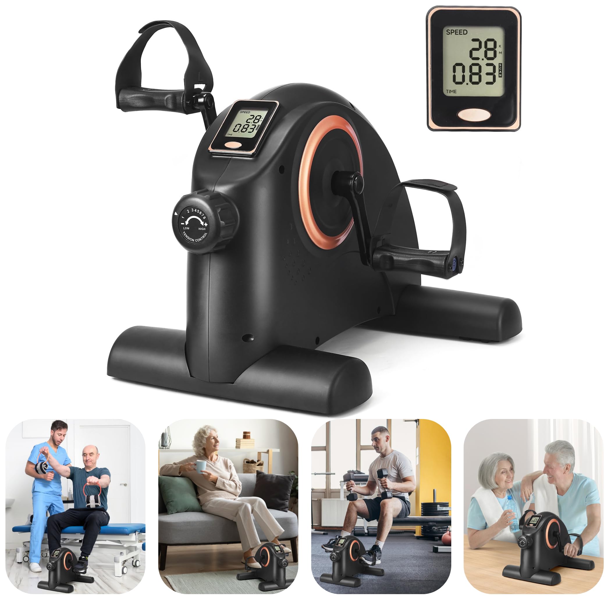 Agm Amazon Mini Exercise Cycle Non Slip Agm Mini Exercise Bike